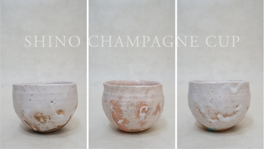 Wine & Champagne cups by Shiro Tsujimura