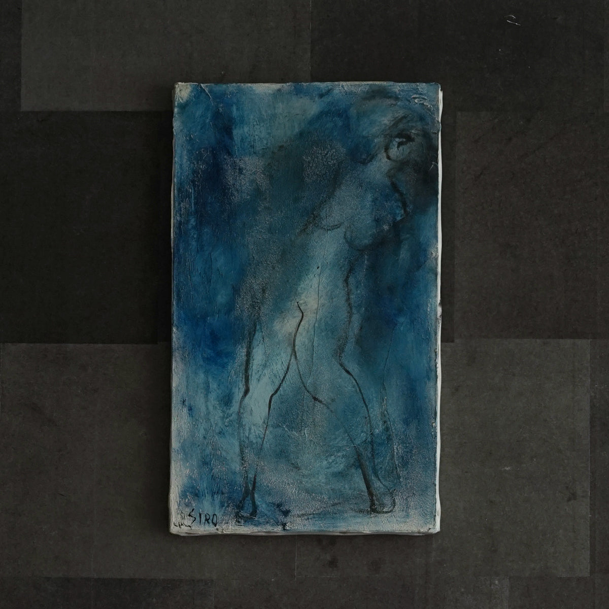 「裸婦」油画 6M (st01065)